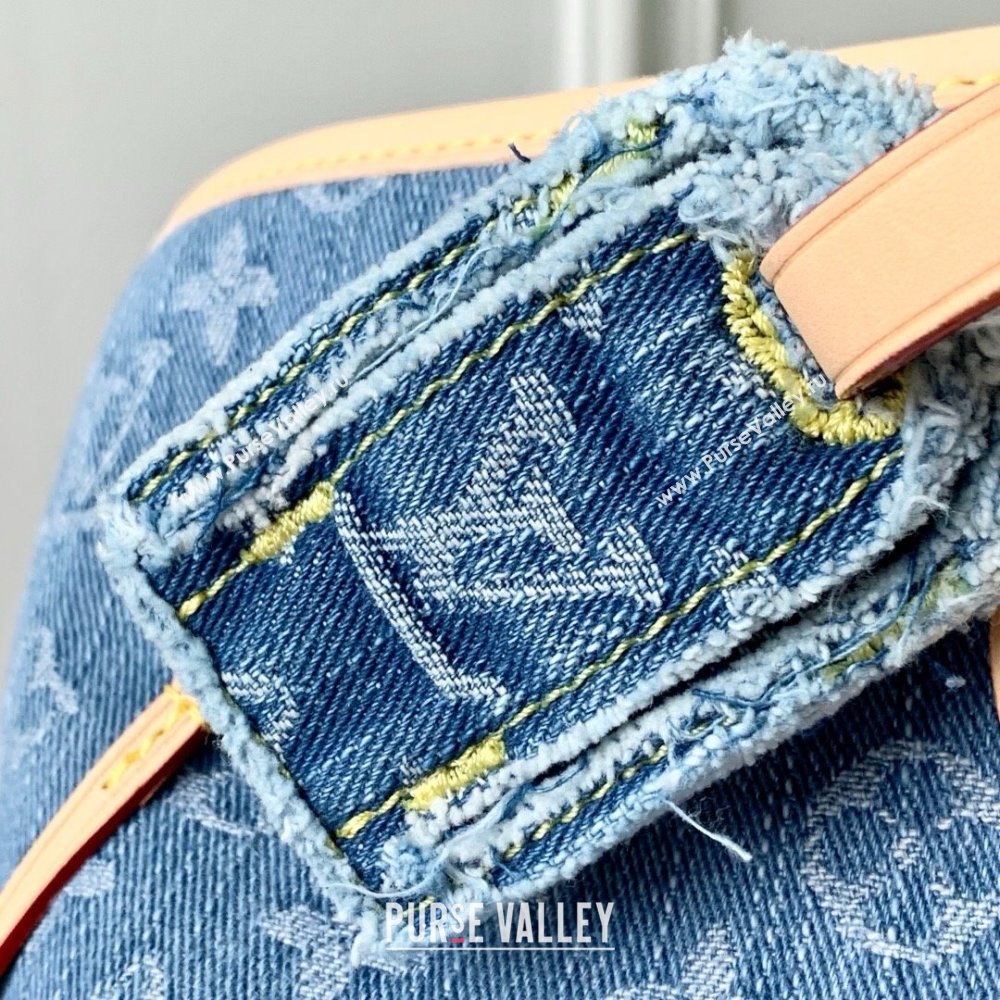 Louis Vuitton Neverfull MM Bag in Monogram Denim Blue M13192 2025 (K-25061620)