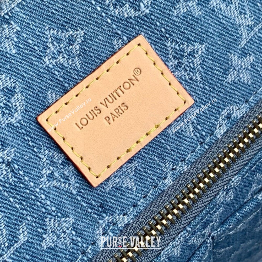 Louis Vuitton Neverfull MM Bag in Monogram Denim Blue M13192 2025 (K-25061620)