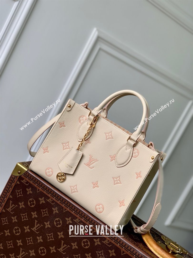 Louis Vuitton OnTheGo PM Bag in Eden Debossed Grained Cowhide Leather M14403 2025 (K-25061618)