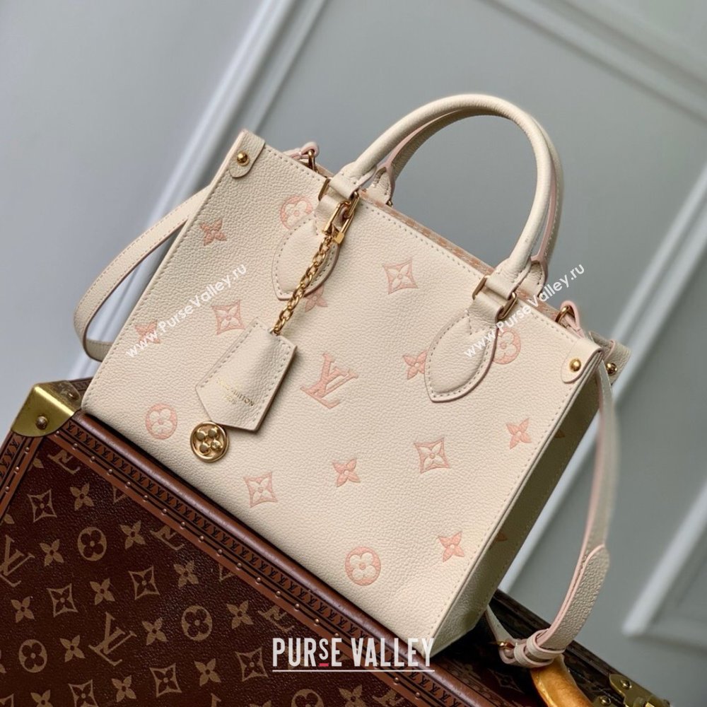 Louis Vuitton OnTheGo PM Bag in Eden Debossed Grained Cowhide Leather M14403 2025 (K-25061618)