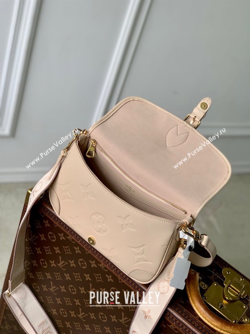 Louis Vuitton Diane Bag in Sand Grained Cowhide Leather M13231 2025 (K-25061807)