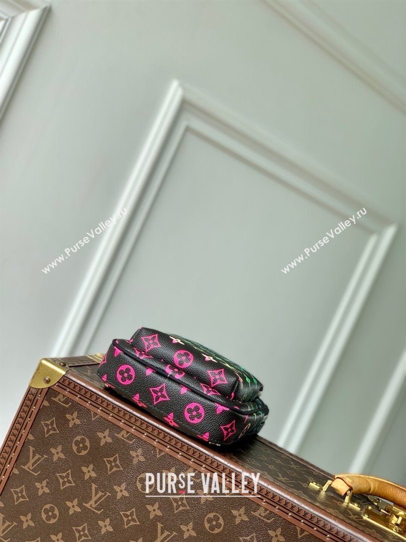 Louis Vuitton Avenue Slingbag in Monogram Canvas M13963 Black/Multicolor 2025 (K-25061615)