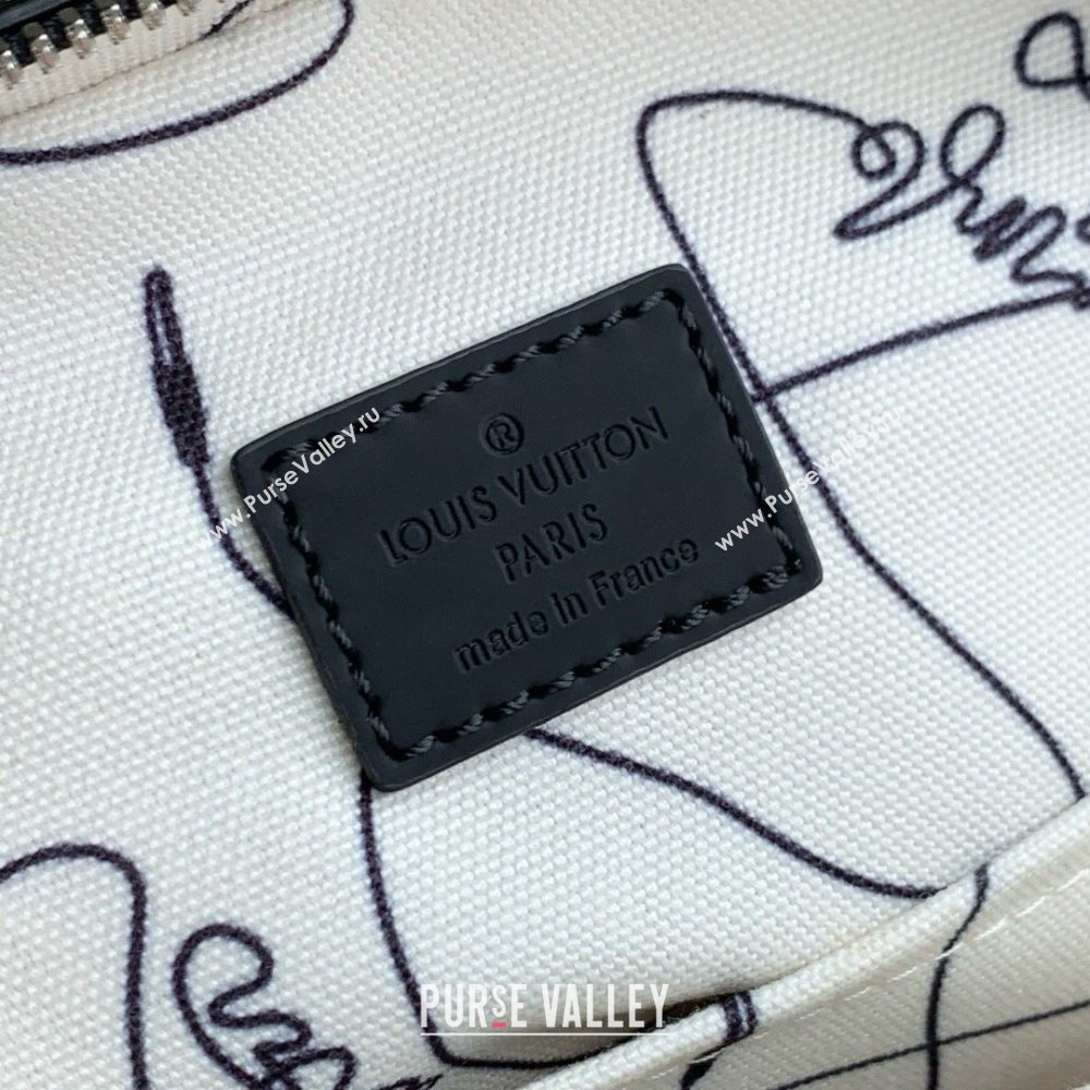 Louis Vuitton Avenue Slingbag in Monogram Canvas M13963 Black/Multicolor 2025 (K-25061615)