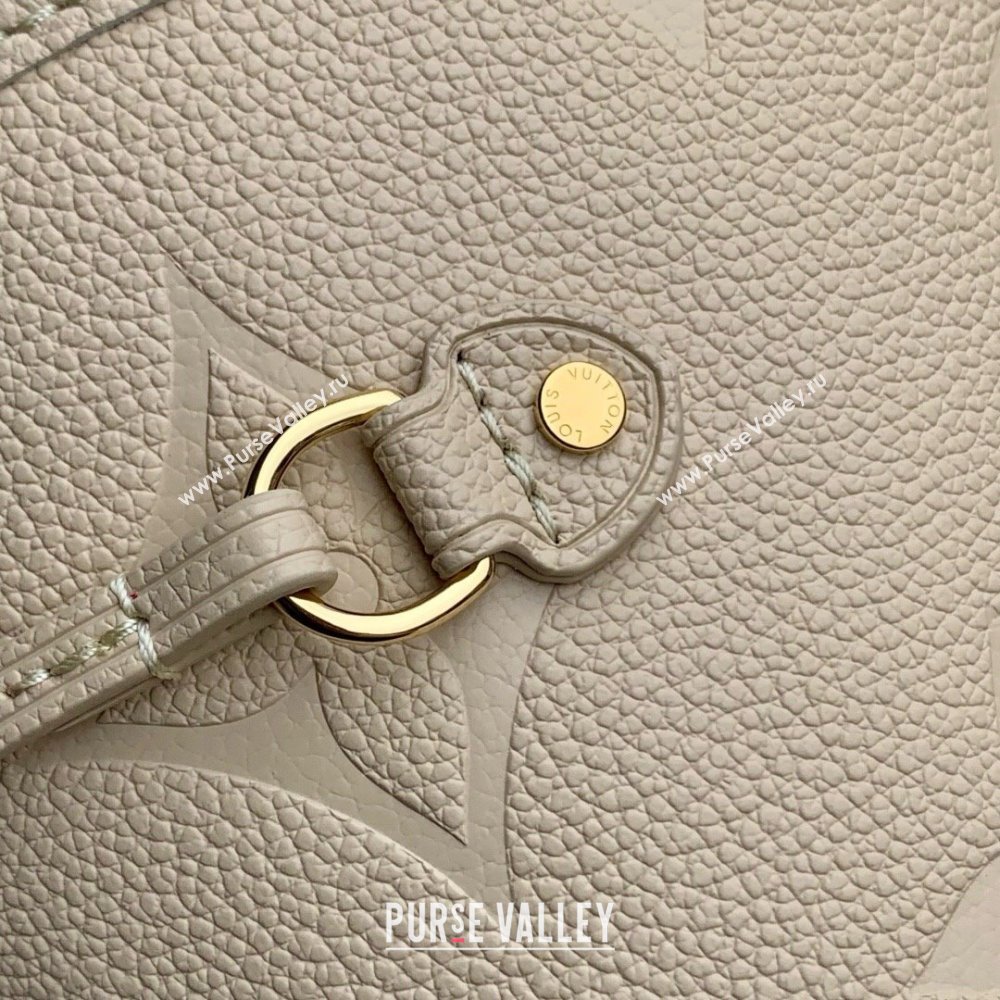 Louis Vuitton Neverfull MM Bag in Sand Grained Cowhide Leather M14319 2025 (K-25061806)