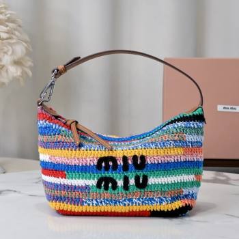 Miu Miu Crochet pouch Bag 5NE841 Multicolored 2025 (MHUI-25061602)