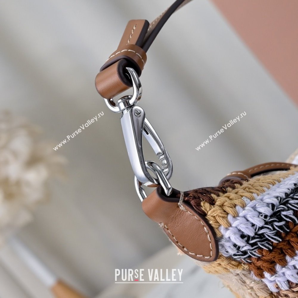 Miu Miu Crochet pouch Bag 5NE841 Beige 2025 (MHUI-25061603)