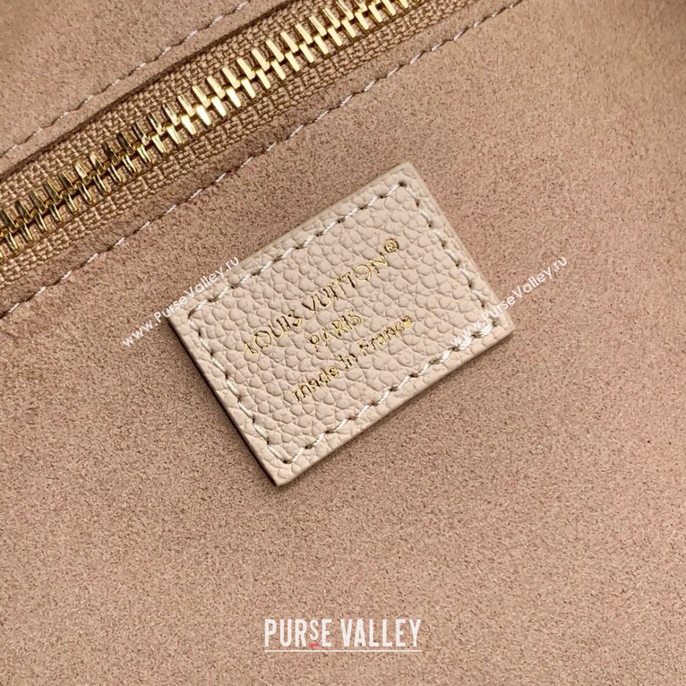 Louis Vuitton Neverfull MM Bag in Sand Grained Cowhide Leather M14319 2025 (K-25061806)