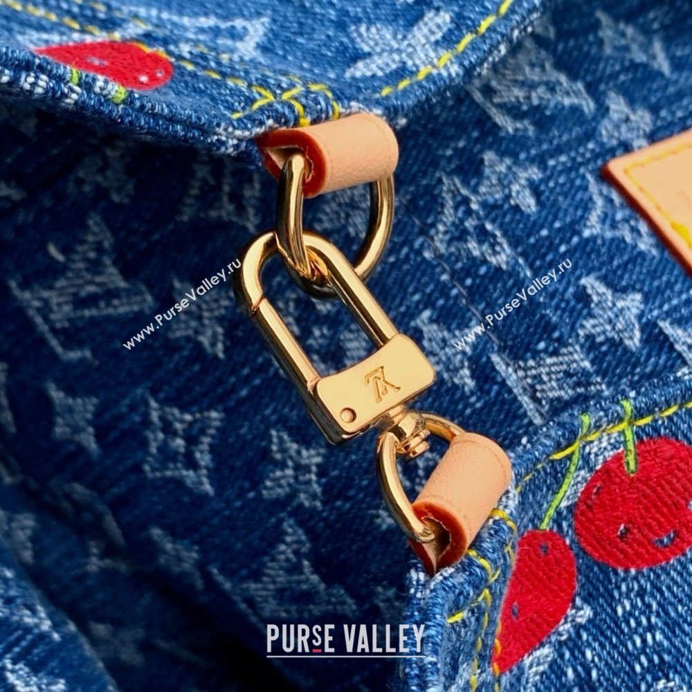 Louis Vuitton LV x TM Venice NM Backpack in Monogram Cherry Denim M13679 2025 (K-25061403)