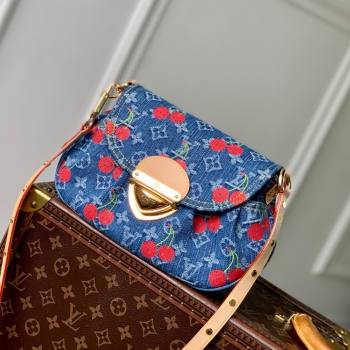 Louis Vuitton LV x TM Sunset Bag in Monogram Cherry Denim M13680 2025 (K-25061404)