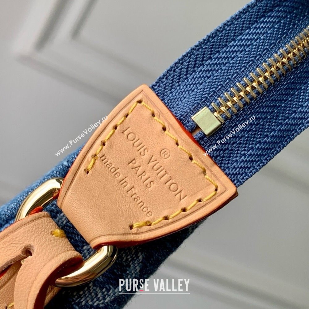 Louis Vuitton LV x TM Pochette Accessoires in Monogram Cherry Denim M13994 2025 (K-25061405)