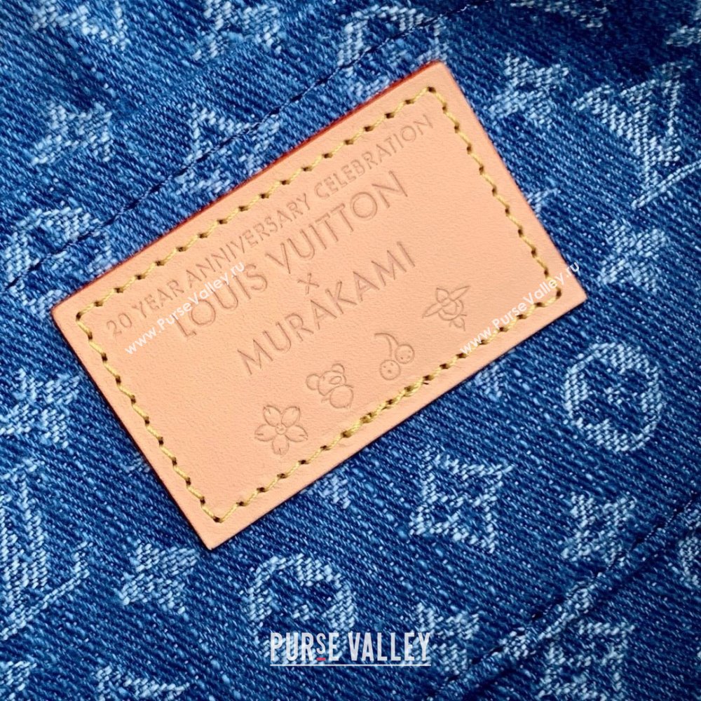 Louis Vuitton LV x TM Pochette Accessoires in Monogram Cherry Denim M13994 2025 (K-25061405)