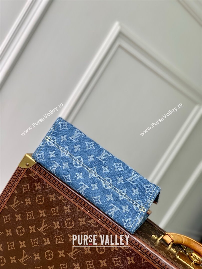 Louis Vuitton OnTheGo PM Tote Bag in Monogram Denim M14633 2025 (K-25061406)