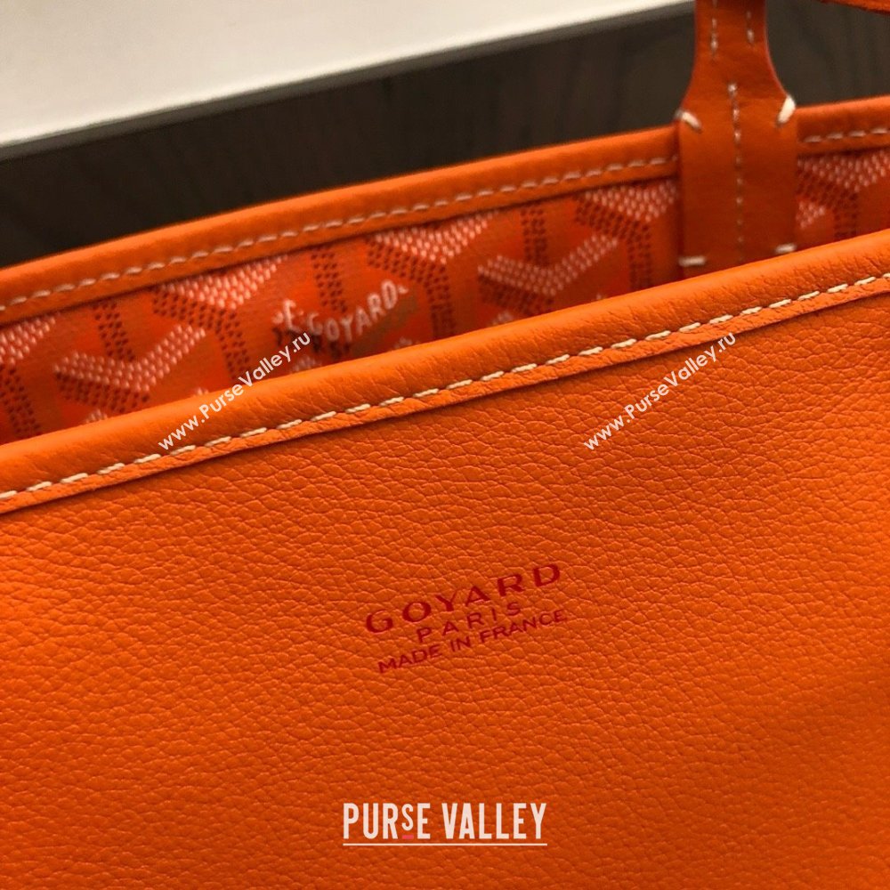 Goyard Anjou Mini Tote Bag 2321 Orange 2025 Top (ZH-25061601)