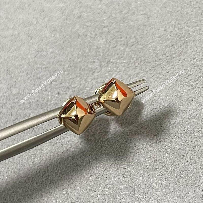 Hermes Clou dH Studs Earrings Silver/Gold 2025 0619 (YF-250619015)