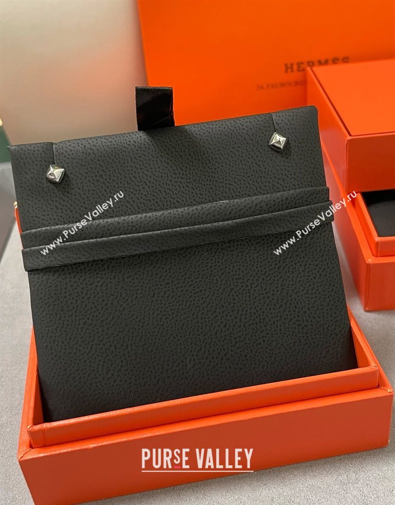 Hermes Clou dH Studs Earrings Silver/Gold 2025 0619 (YF-250619015)
