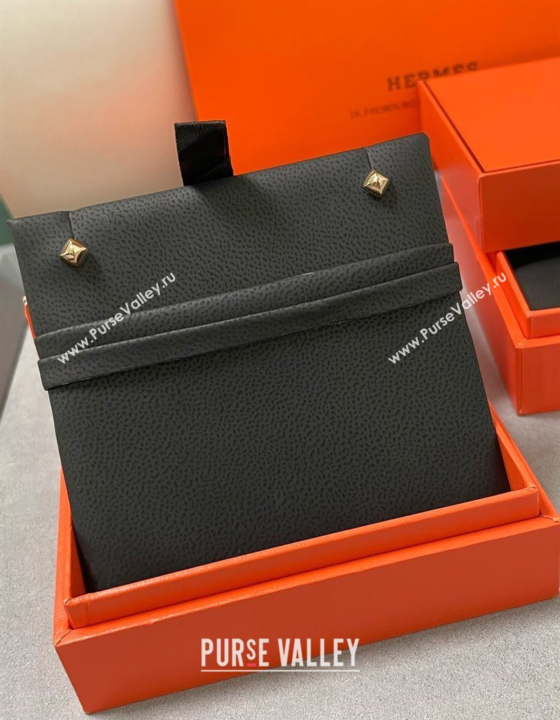 Hermes Clou dH Studs Earrings Silver/Gold 2025 0619 (YF-250619015)