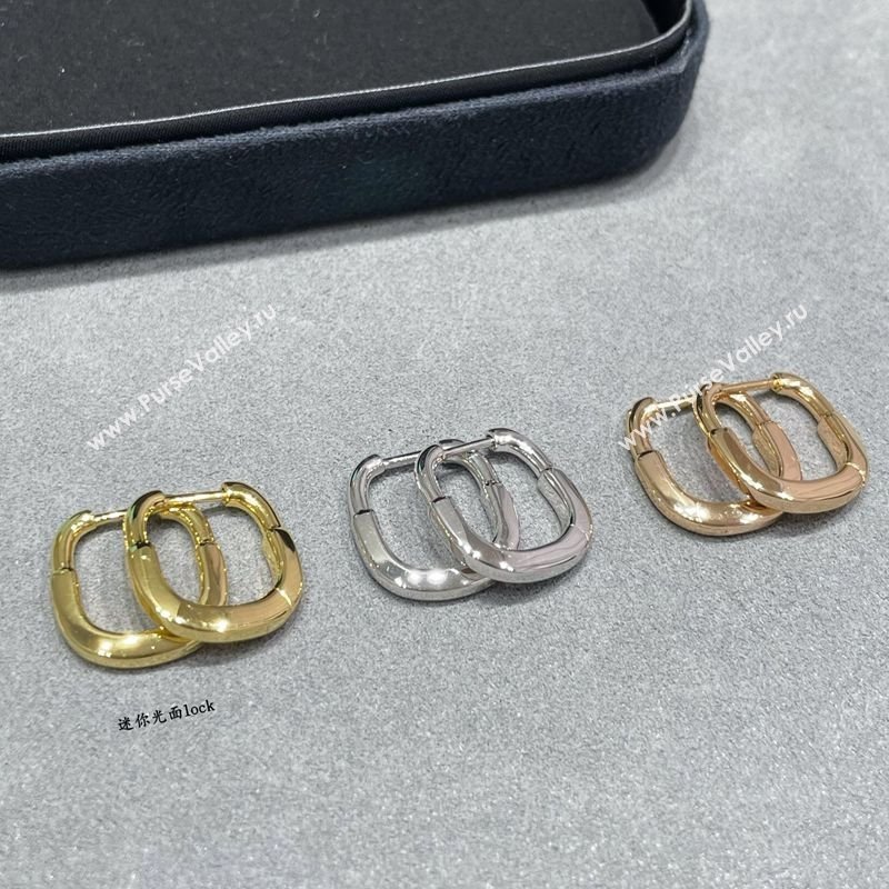 Tiffany Lock Small Earrings in Metal-Tone 2025 0619 (YF-250619048)