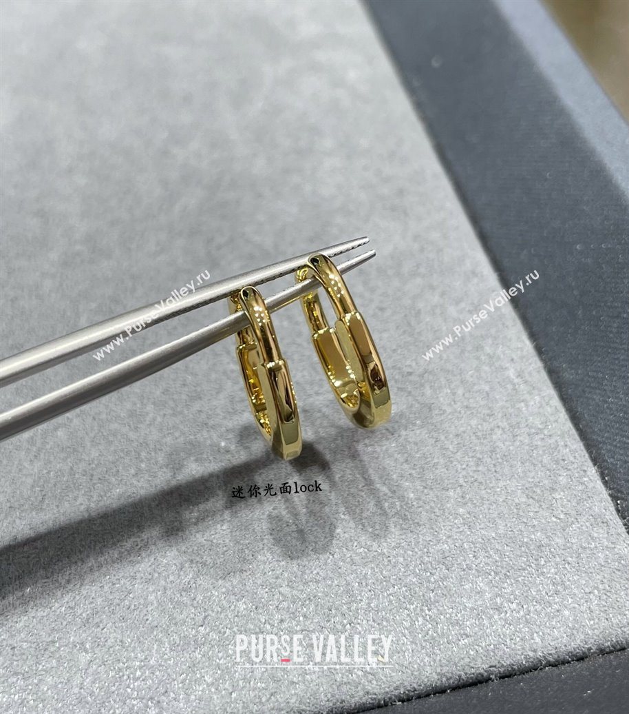 Tiffany Lock Small Earrings in Metal-Tone 2025 0619 (YF-250619048)