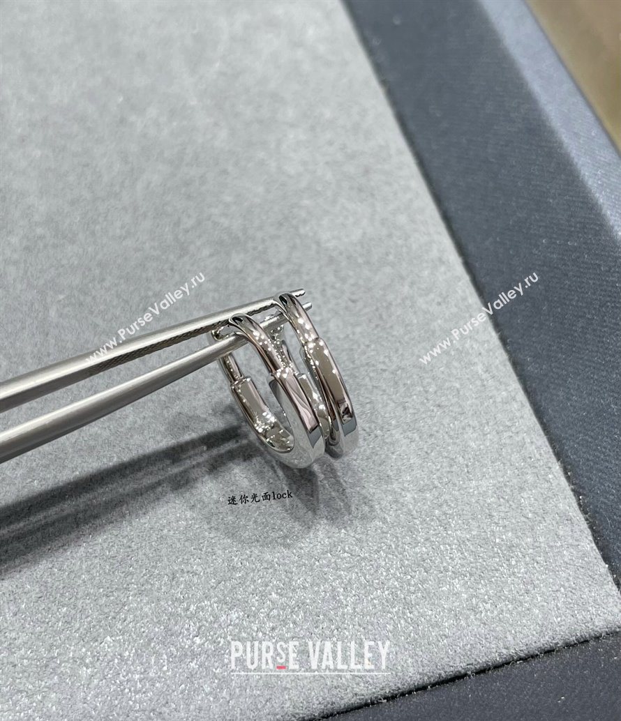 Tiffany Lock Small Earrings in Metal-Tone 2025 0619 (YF-250619048)