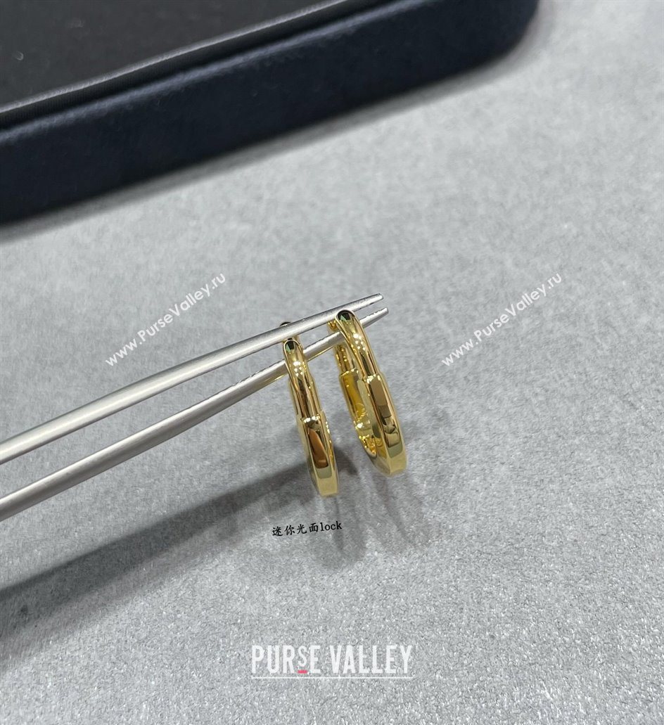 Tiffany Lock Small Earrings in Metal-Tone 2025 0619 (YF-250619048)
