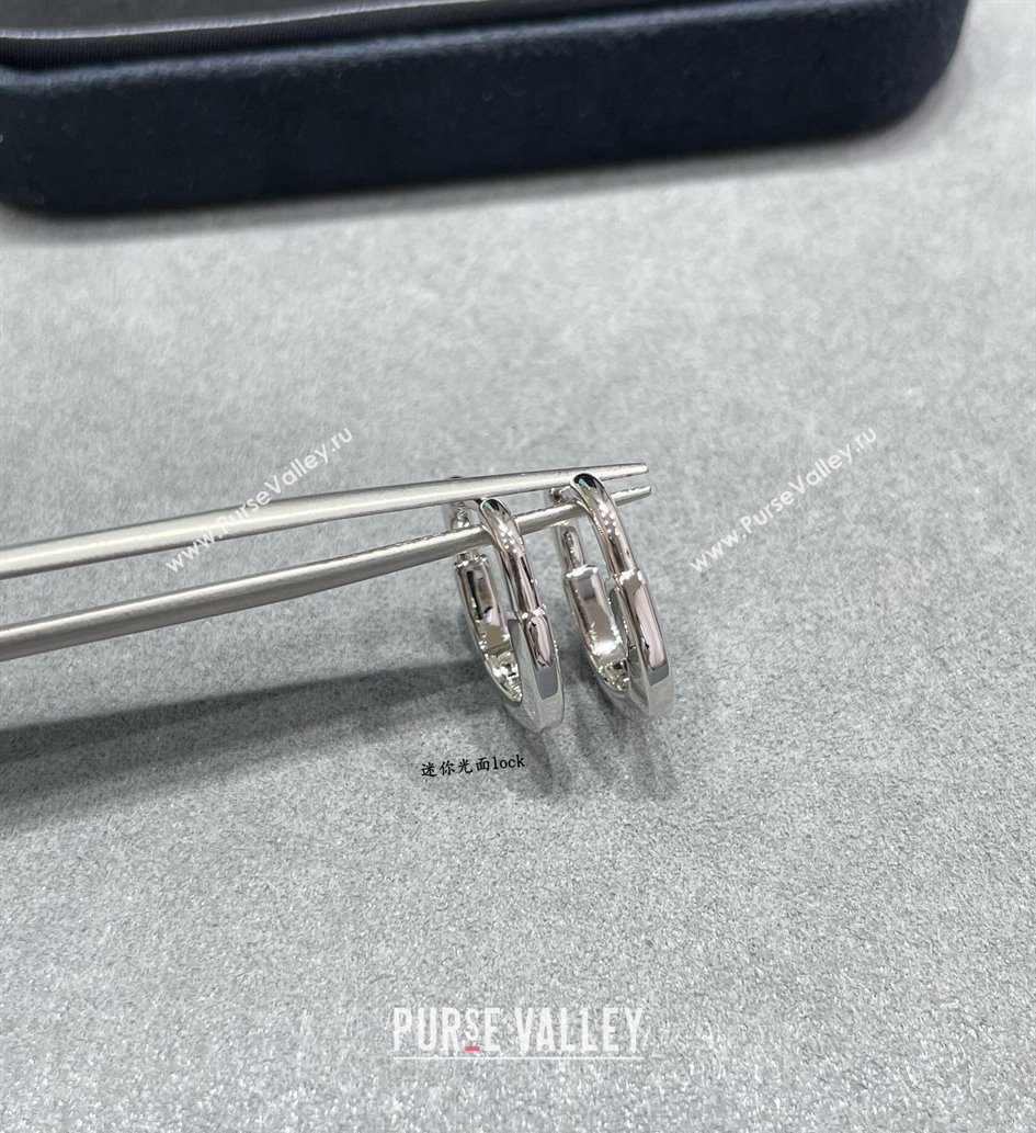 Tiffany Lock Small Earrings in Metal-Tone 2025 0619 (YF-250619048)