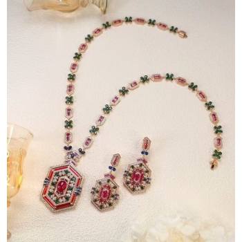 Bvlgari Le Magnifiche Necklace/Earrings 2025 B0619089 (YF-250619092)
