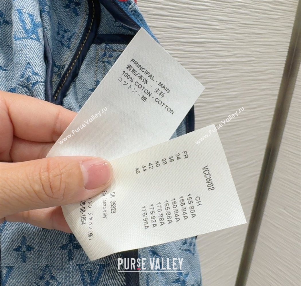 LV x TM Cherry Denim Jacket LT061928 2025 (QI-250620006)