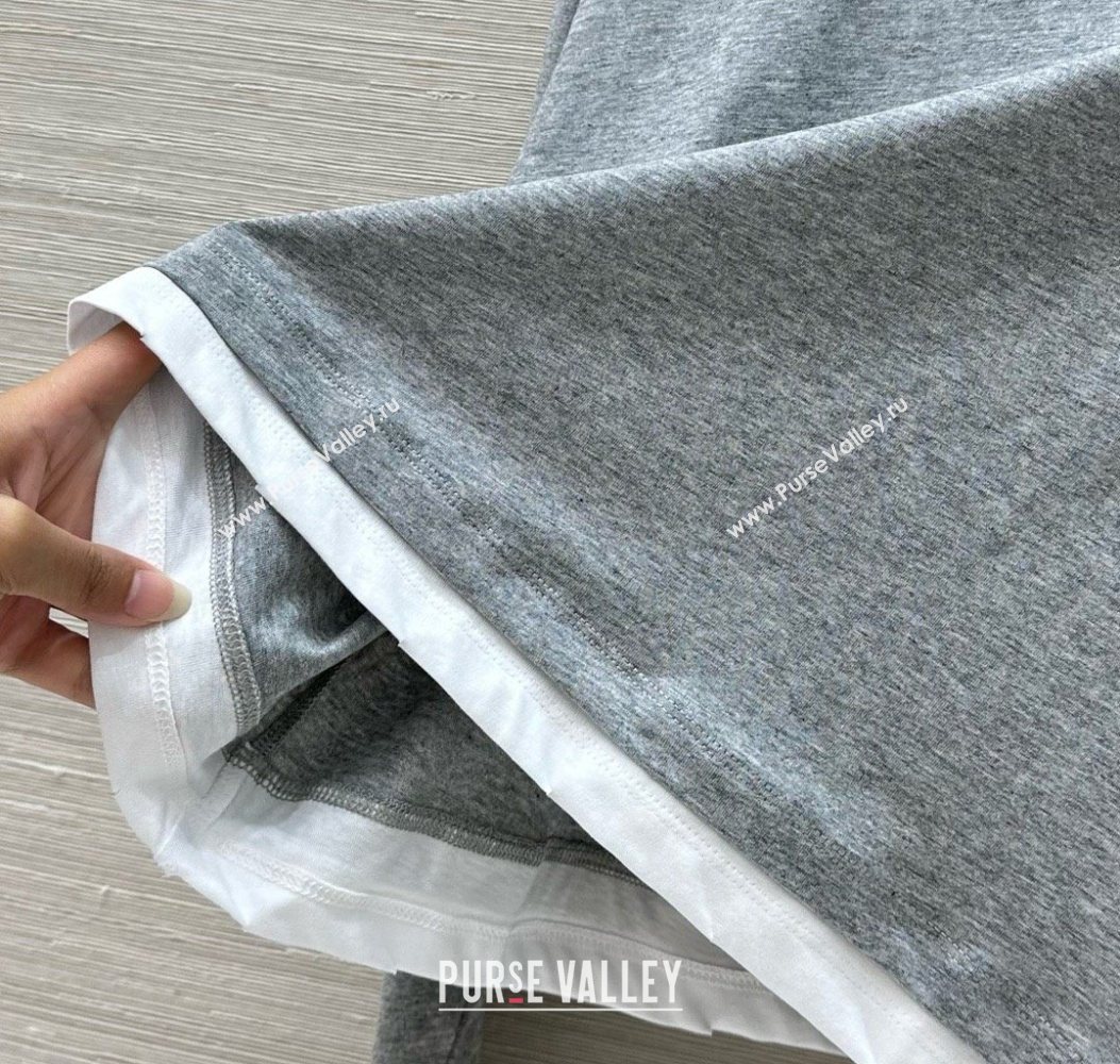 Prada Cotton Sweatshirt Grey 2025 0620 (QI-250620025)