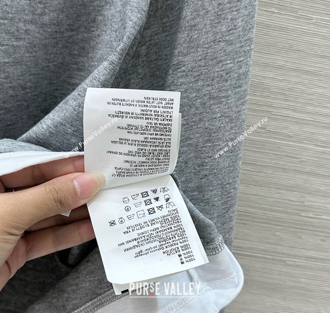 Prada Cotton Sweatshirt Grey 2025 0620 (QI-250620025)