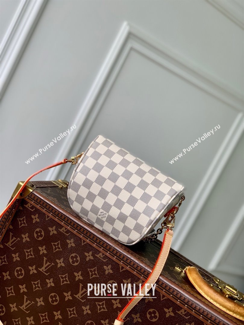 Louis Vuitton Mini Bumbag in Damier Azur Canvas N00130 2025 (K-25062401)