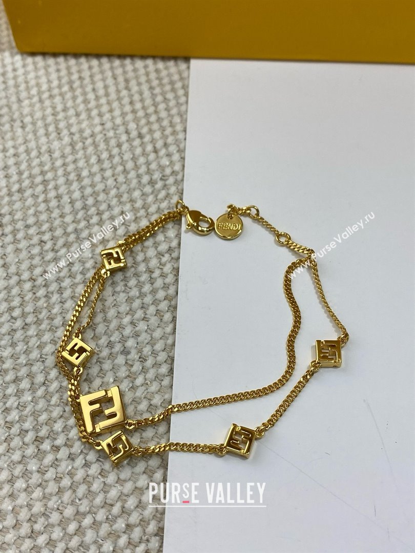 Fendi Bracelet F070114 Gold 2025 (YF-25070114)
