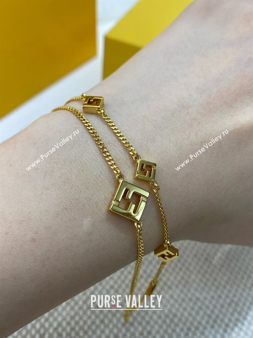 Fendi Bracelet F070114 Gold 2025 (YF-25070114)
