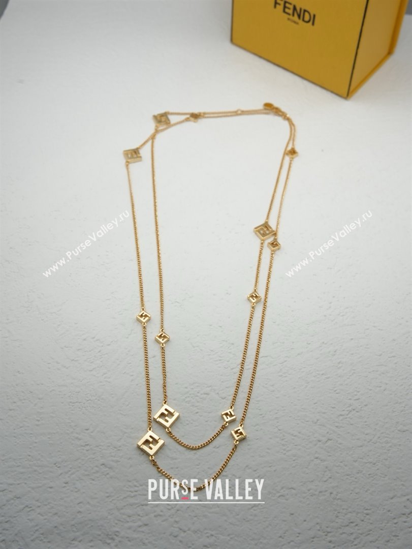 Fendi Forever Fendi Necklace F070212 Gold 2025 (YF-25070212)