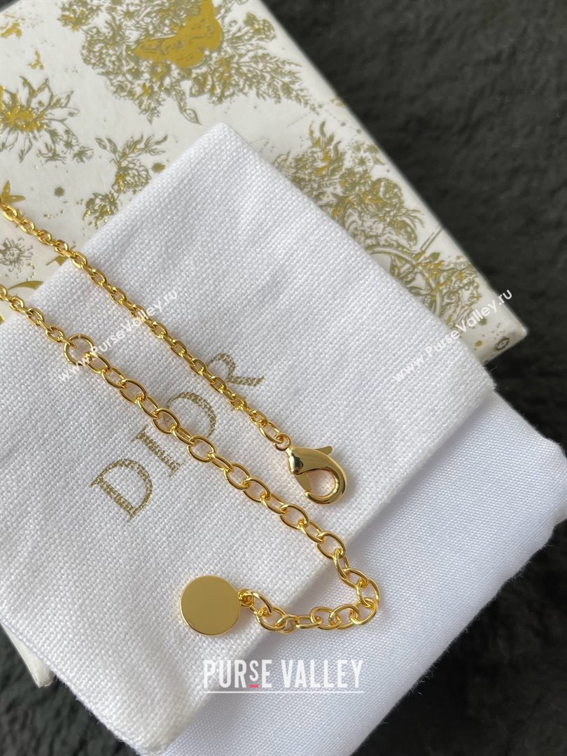 Dior Star Necklace D070301 Gold 2025 (YF-25070301)