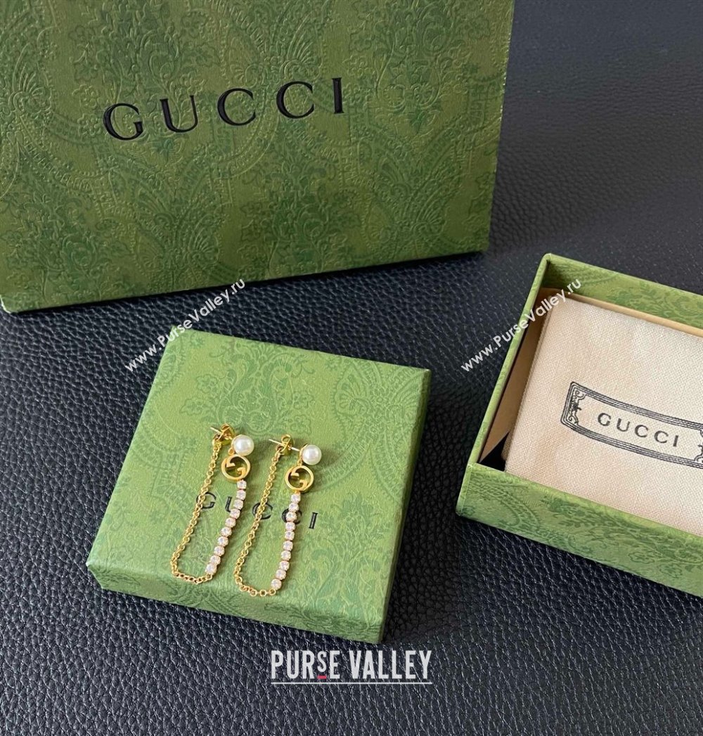 Gucci Crystals Earrings G070328 2025 (YF-25070328)