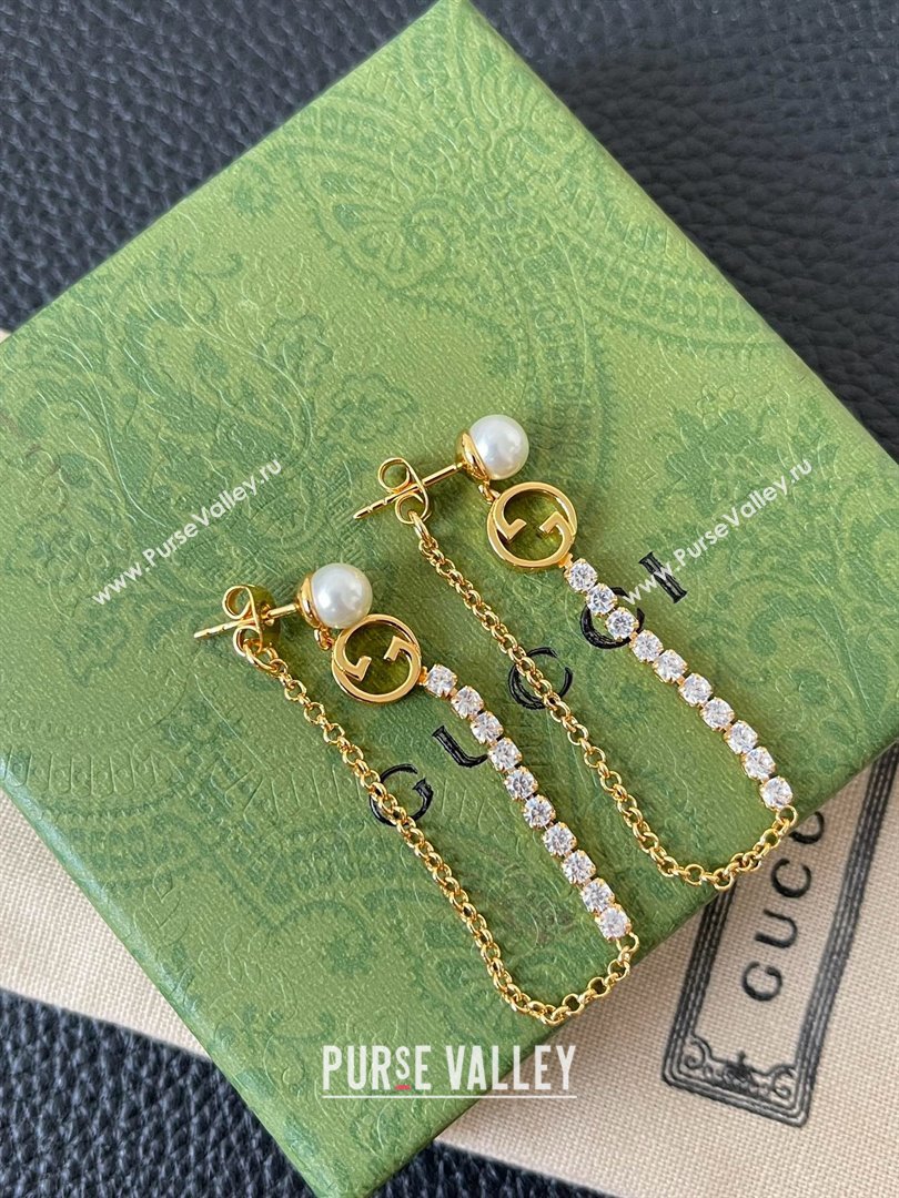 Gucci Crystals Earrings G070328 2025 (YF-25070328)