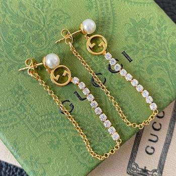 Gucci Crystals Earrings G070328 2025 (YF-25070328)