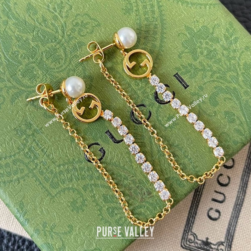 Gucci Crystals Earrings G070328 2025 (YF-25070328)
