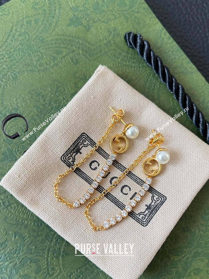 Gucci Crystals Earrings G070328 2025 (YF-25070328)