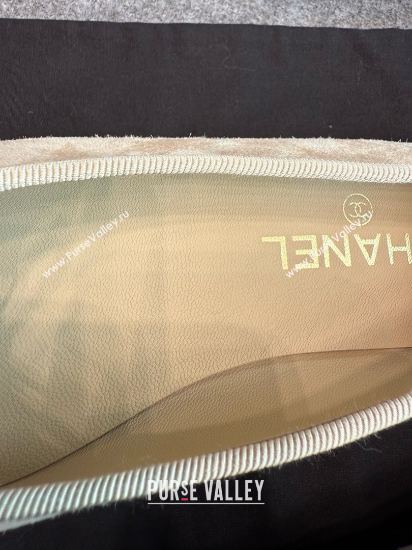 Chanel Suede Classic Ballerinas CHB070901 Beige 2025 (MD-25070901)