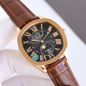 Cartier Drive De Cartier Watch 40x41mm C071107 Brown/White 2025 (XZ-25071107)