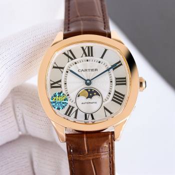 Cartier Drive De Cartier Watch 40x41mm C071107 Brown/White 2025 (YANG-25071101)