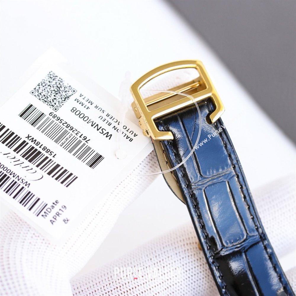 Cartier Drive De Cartier Watch 40x41mm C071107 Brown/White 2025 (XZ-25071107)