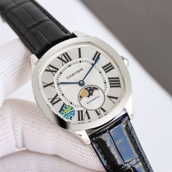 Cartier Drive De Cartier Watch 40x41mm C071106 Black/White 2025 (XZ-25071106)