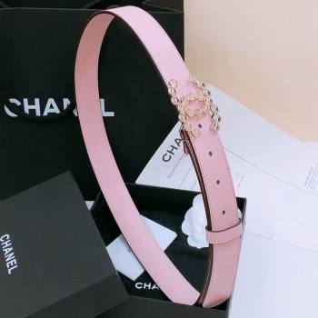 Chanel Calfskin Belt 2cm CH71119 Pink 2025 (YANG-25071119)