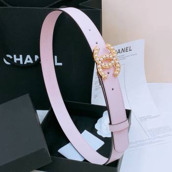 Chanel Calfskin Belt 2cm CH71120 Pink 2025 (YANG-25071120)