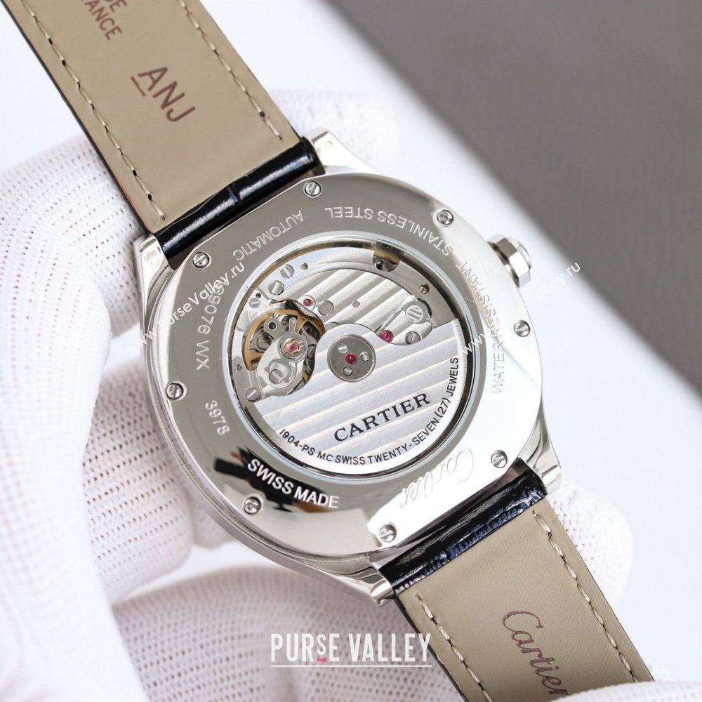 Cartier Drive De Cartier Watch 40x41mm C071105 Black/Silver 2025 (XZ-25071105)