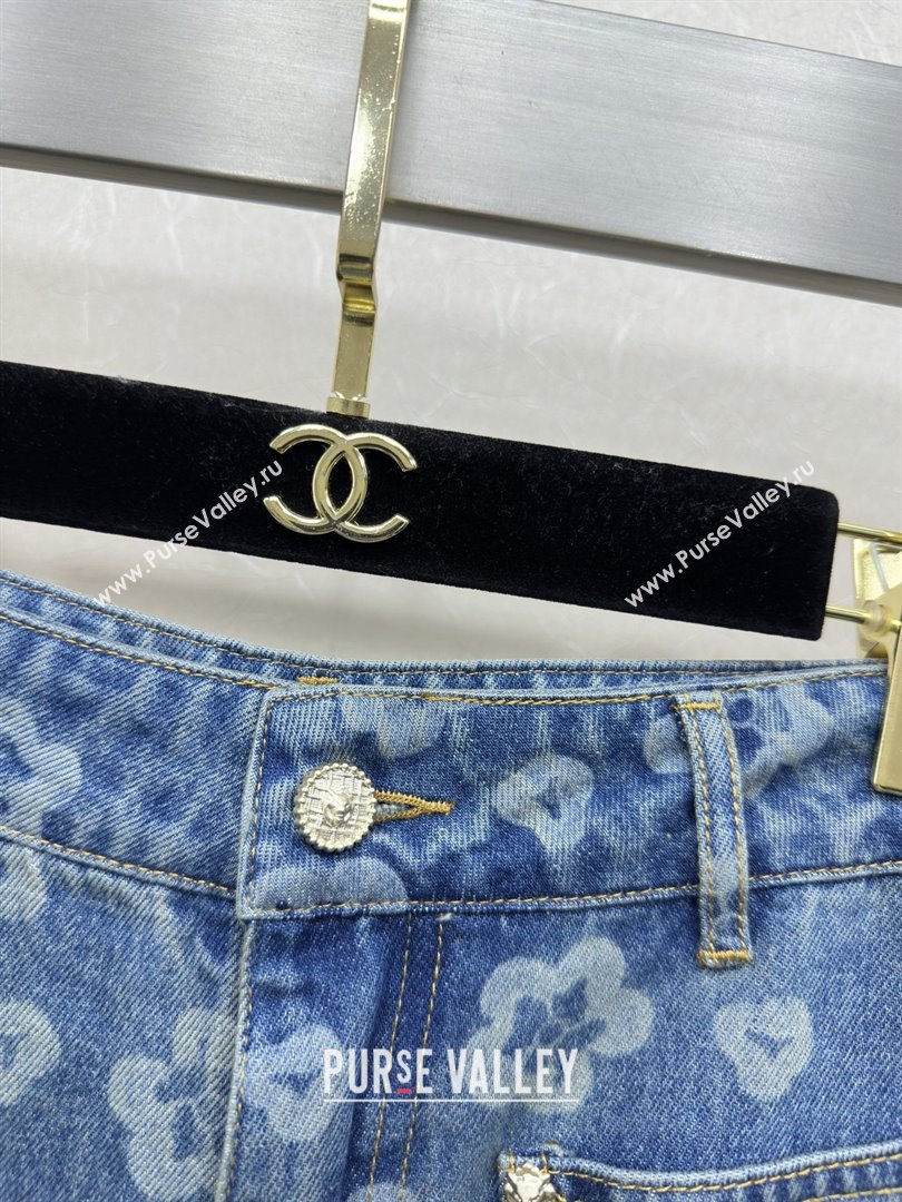 Chanel Denim Shorts CH072507 Blue 2025 (Q-25072507)
