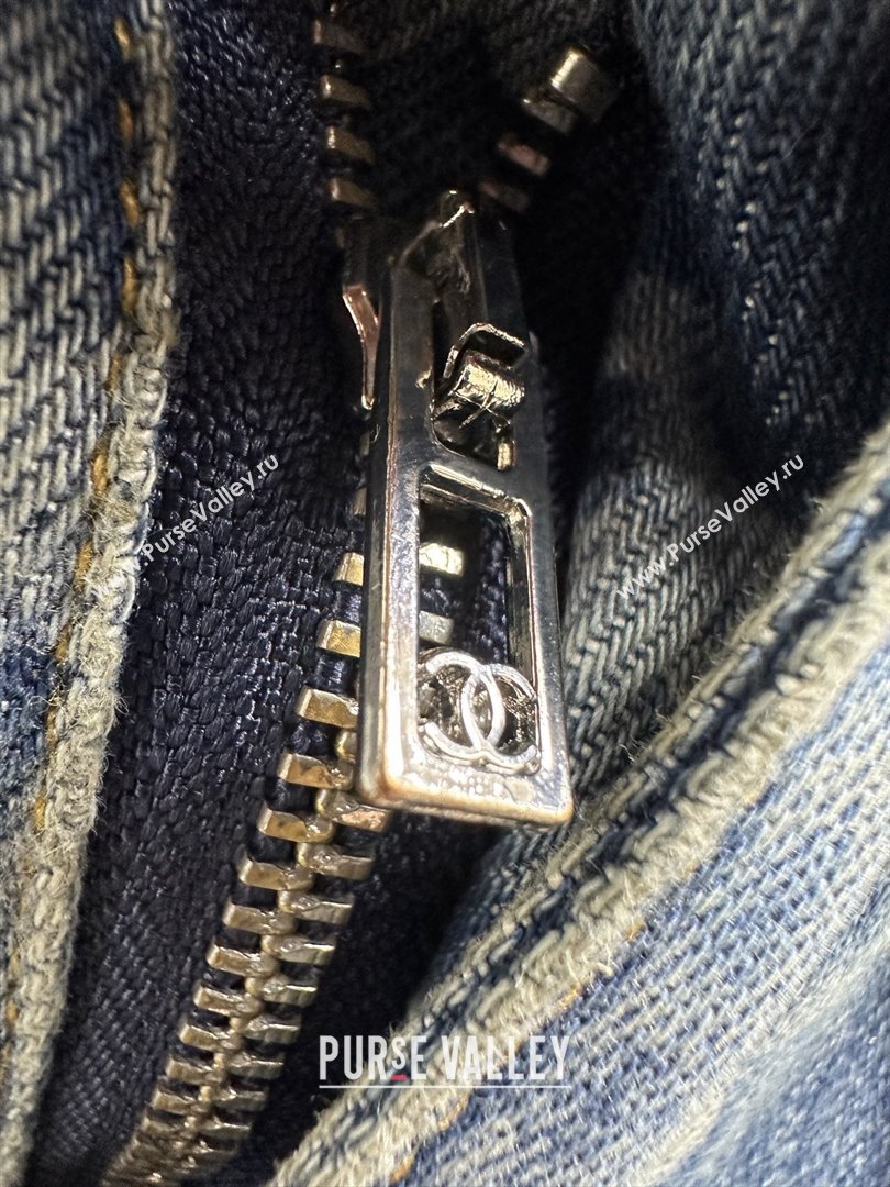 Chanel Denim Shorts CH072507 Blue 2025 (Q-25072507)