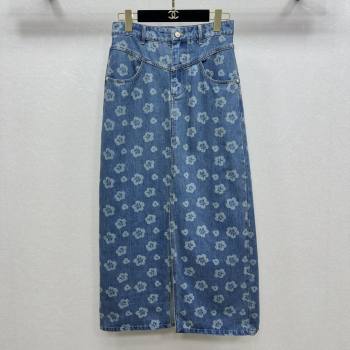Chanel Denim Skirt CH072508 Blue 2025 (Q-25072508)